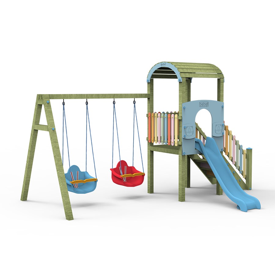 Wooden Children's Park Set