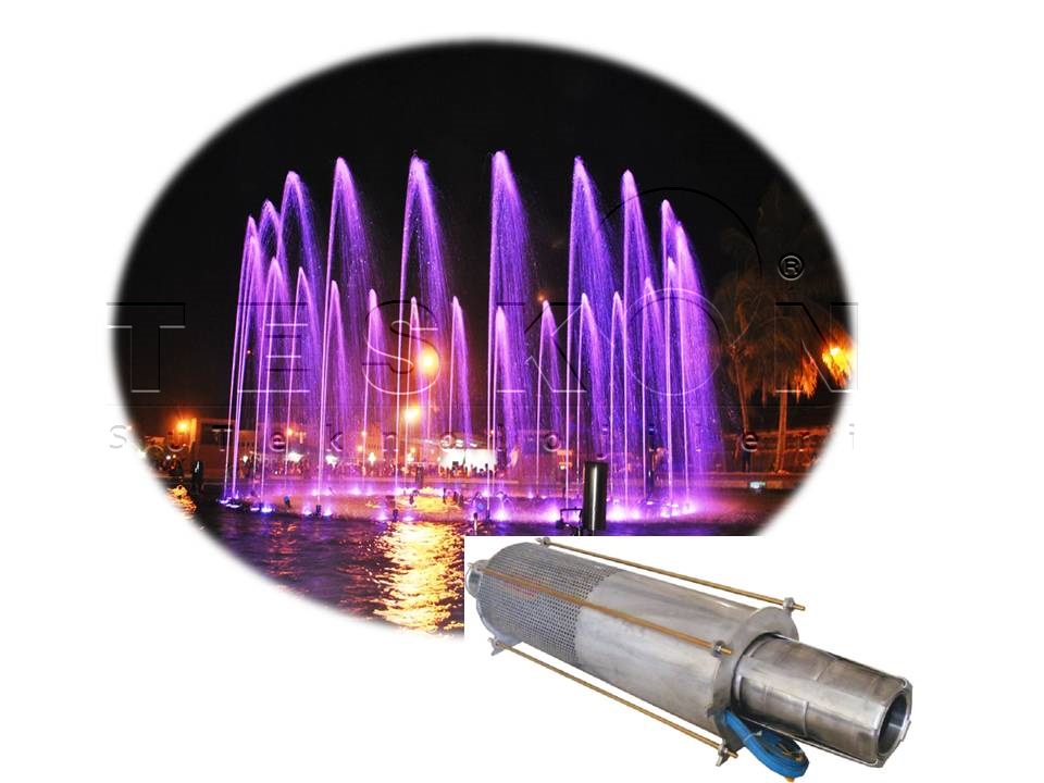 Stainless fountain system pump