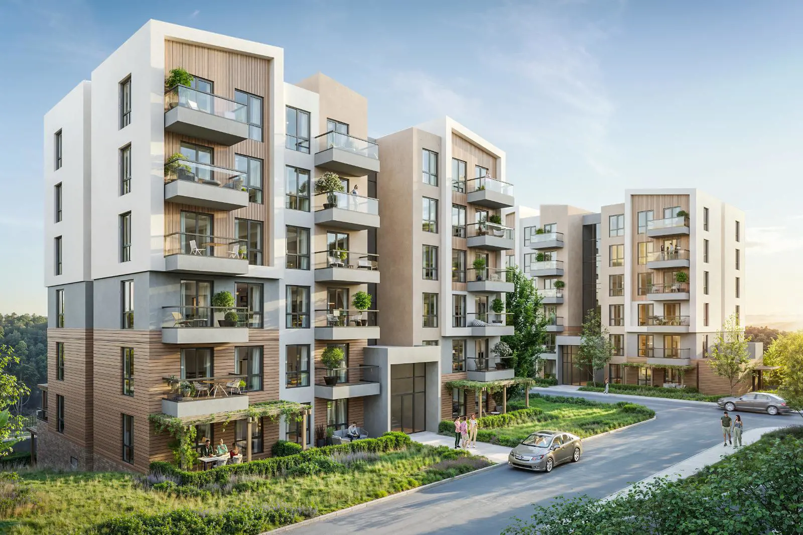 Nefal İnşaat Zeytinburnu İşmerkezi + Housing Project Landscape Studies